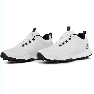 Travis Mathew Ringer 2 Golf Shoes Black White New Athletic Sz 9